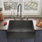 Alfi Brand Concrete Color 30" Reversible Sgl Fireclay Farmhouse Kitchen Sink ABCO3020SB - alternate 11